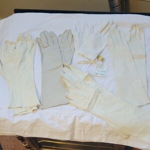 Elegant Cream Gloves Collection